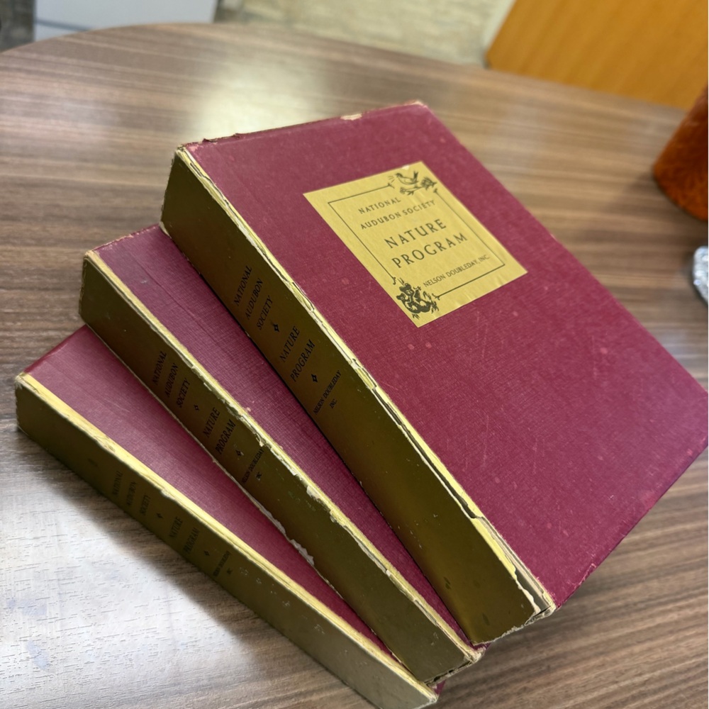 Vintage book set - National Audubon Society